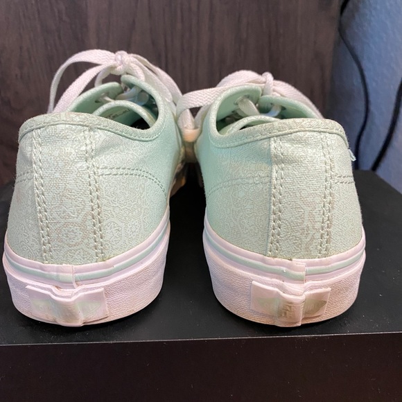 Vans Authentic Floral Lace Mint Low Sneakers - Picture 4 of 4